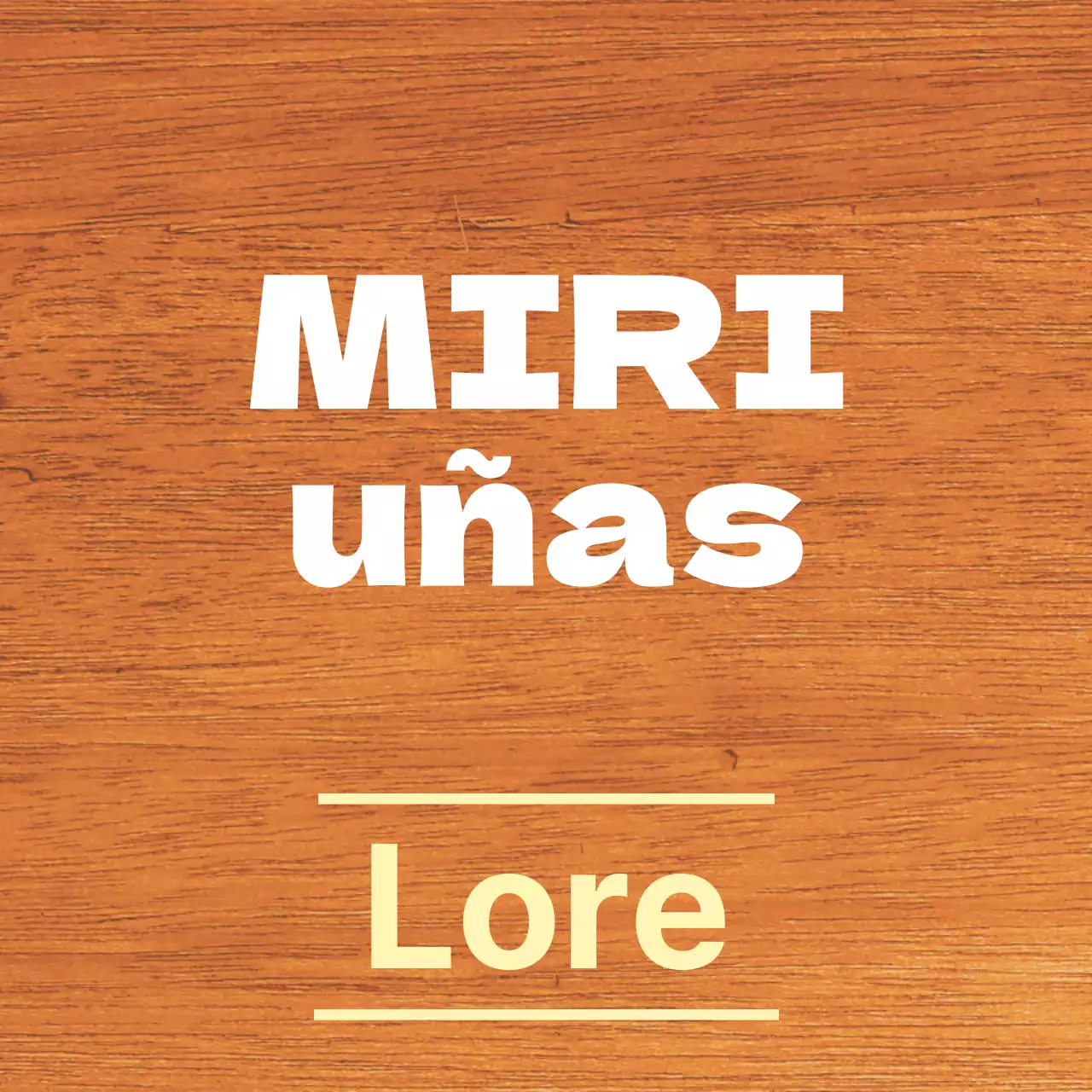 Una limpia guía de nombres de tiendas en blanco y amarillo claro