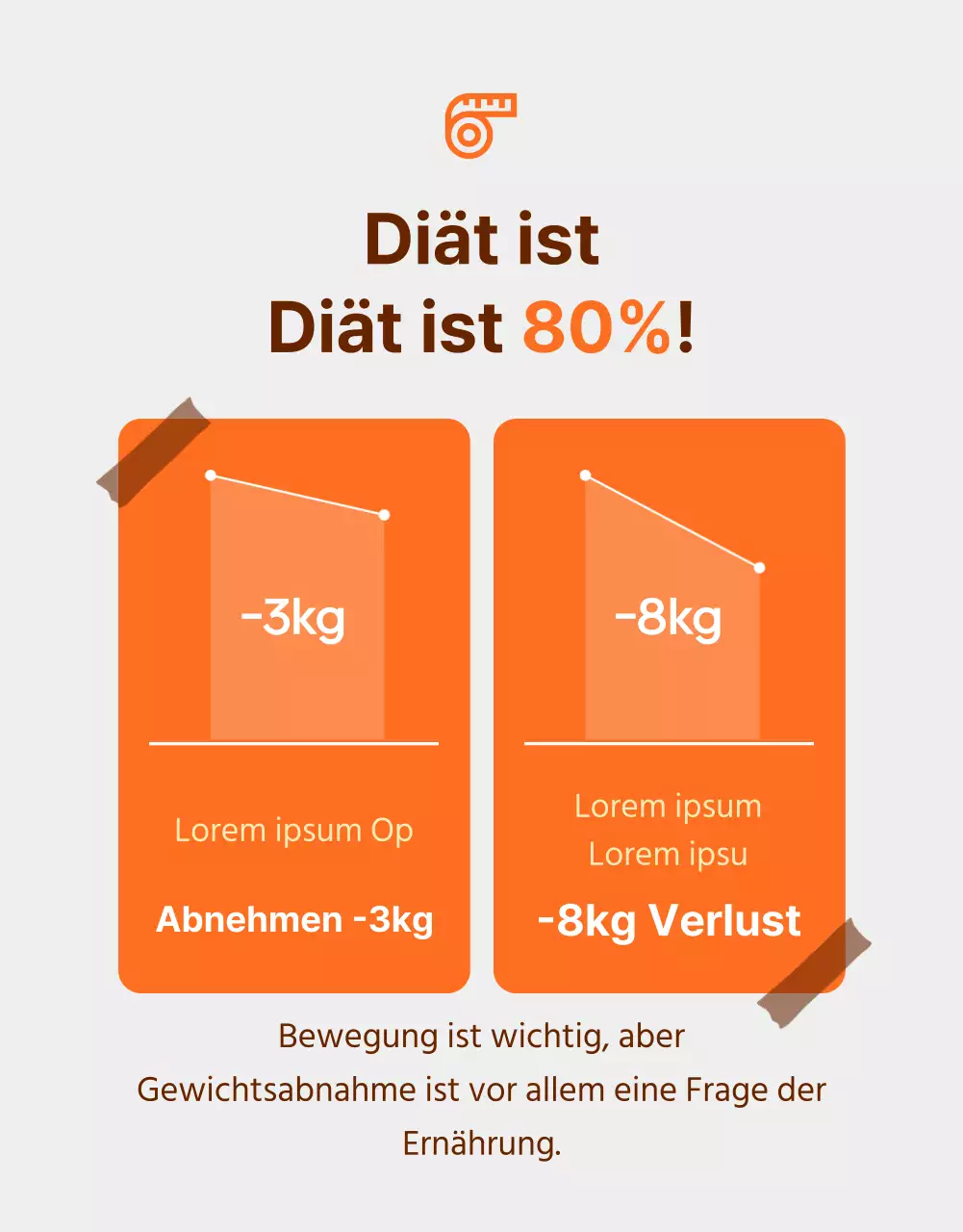 Einfache Diät Hühnerbrüste in Orange und Braun fördern