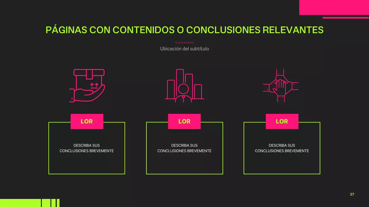 Guía de proyectos de moda en colores neón