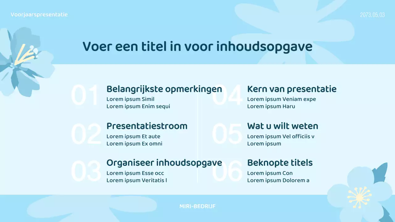 Een mooi lentebloemenplan voor liefde en dankbaarheid in roze en hemelsblauw