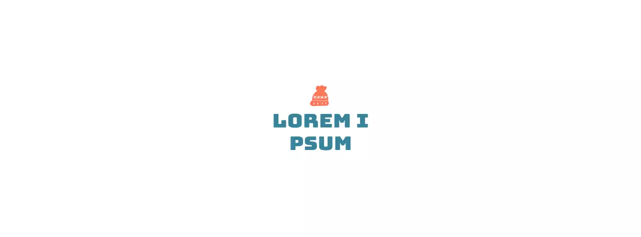 Campagnelogo met illustratie van een schattige breimuts