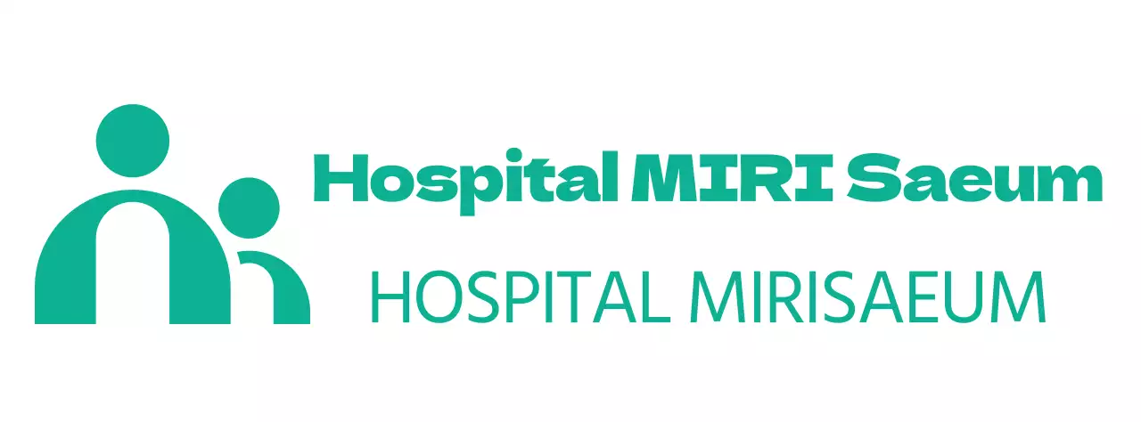 Logotipo de hospital ilustrado y sencillo