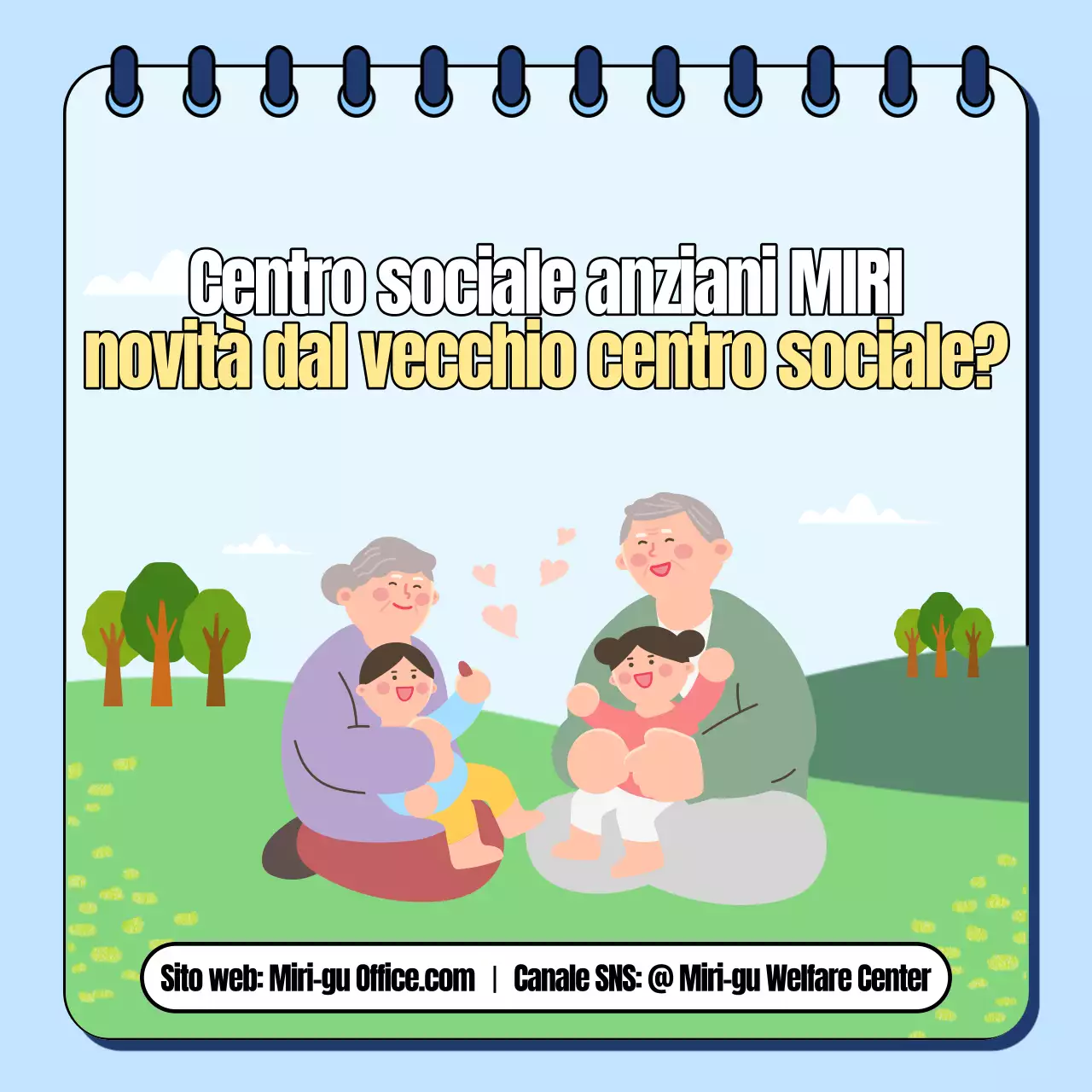 Un bel post sull'ufficio del benessere in verde e arcobaleno