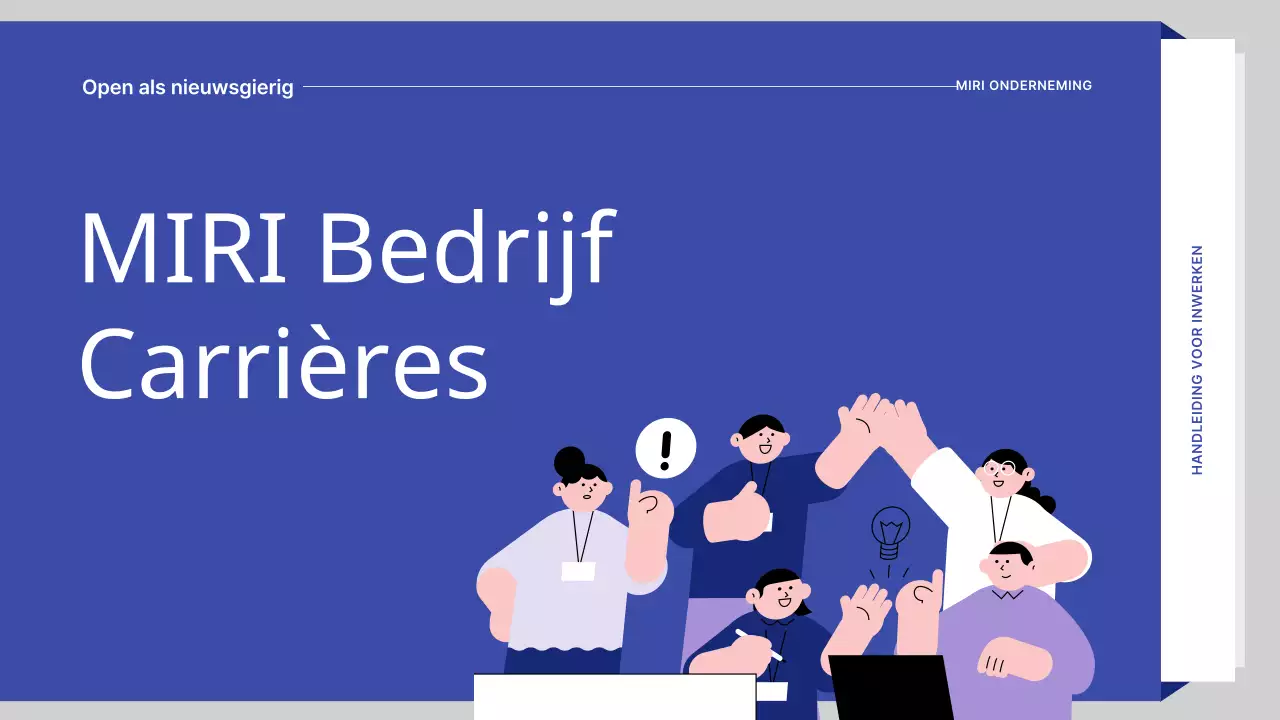 Blue's mooie HR-trainingsmateriaal