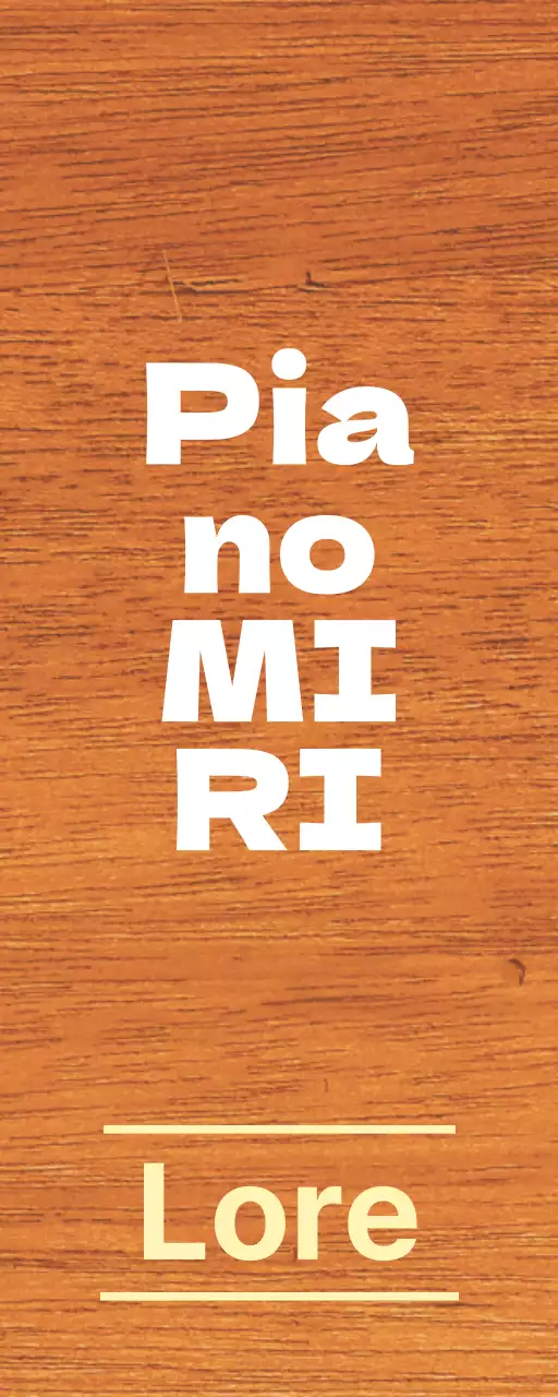 Una limpia guía de nombres de tiendas en blanco y amarillo claro