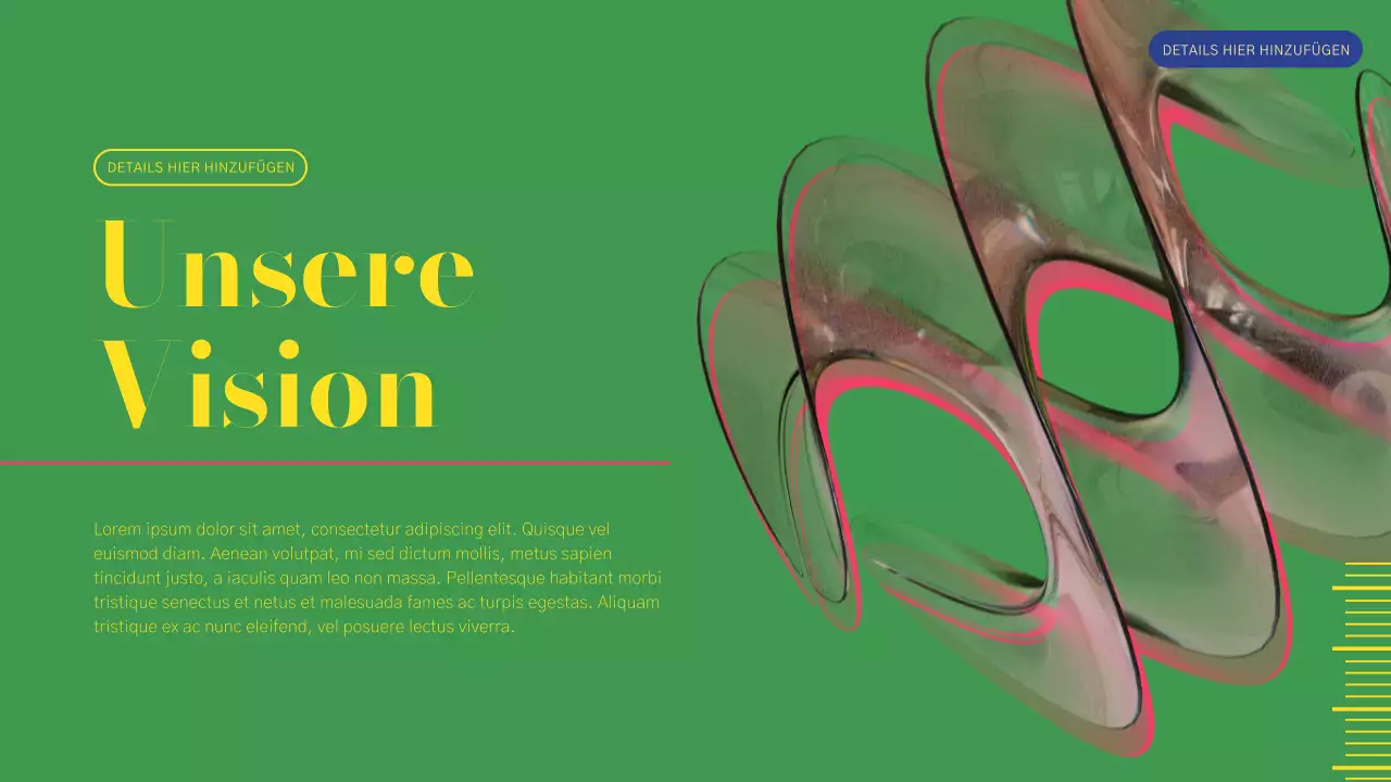 Green and Pink Modern Business Profile Report