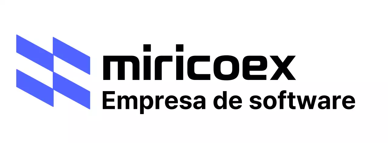 Logotipo corporativo con un concepto de forma inclinada