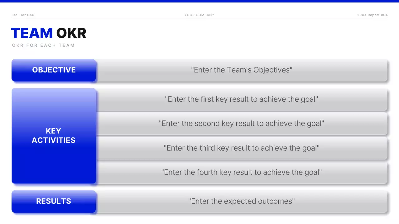 Blue Modern Business Template Presentation