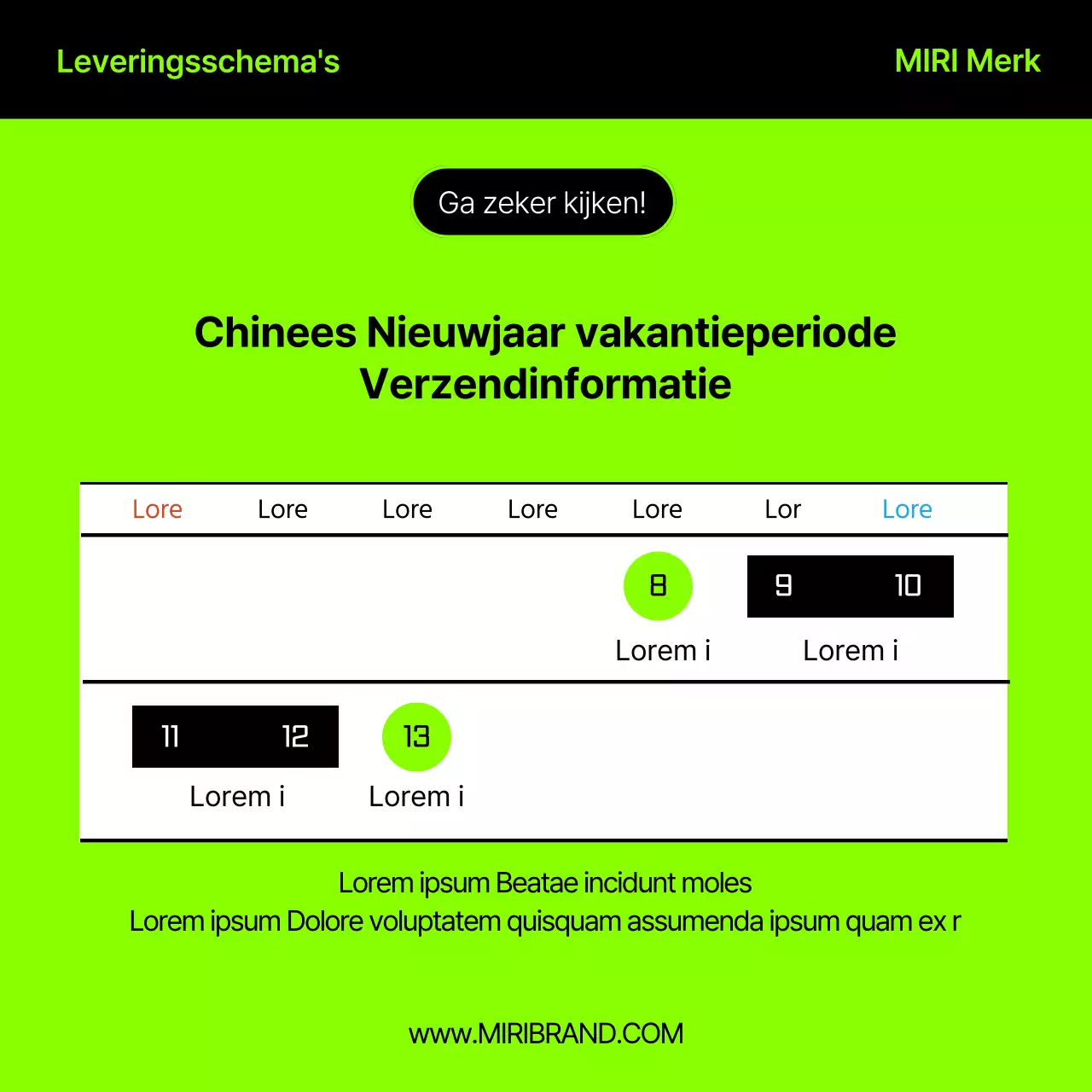 Een hippe, neon-zwarte merkprimer