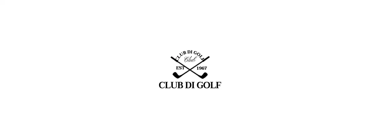 Mazze da golf con il logo del golf club per un look di classe