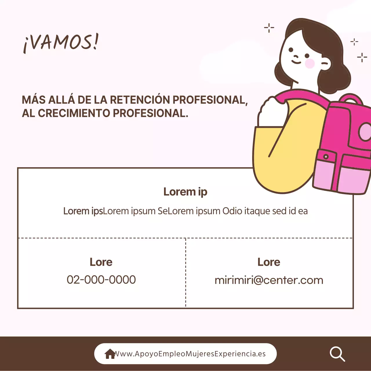Acerca del programa "Escapadas profesionales rosas y sencillas para mujeres