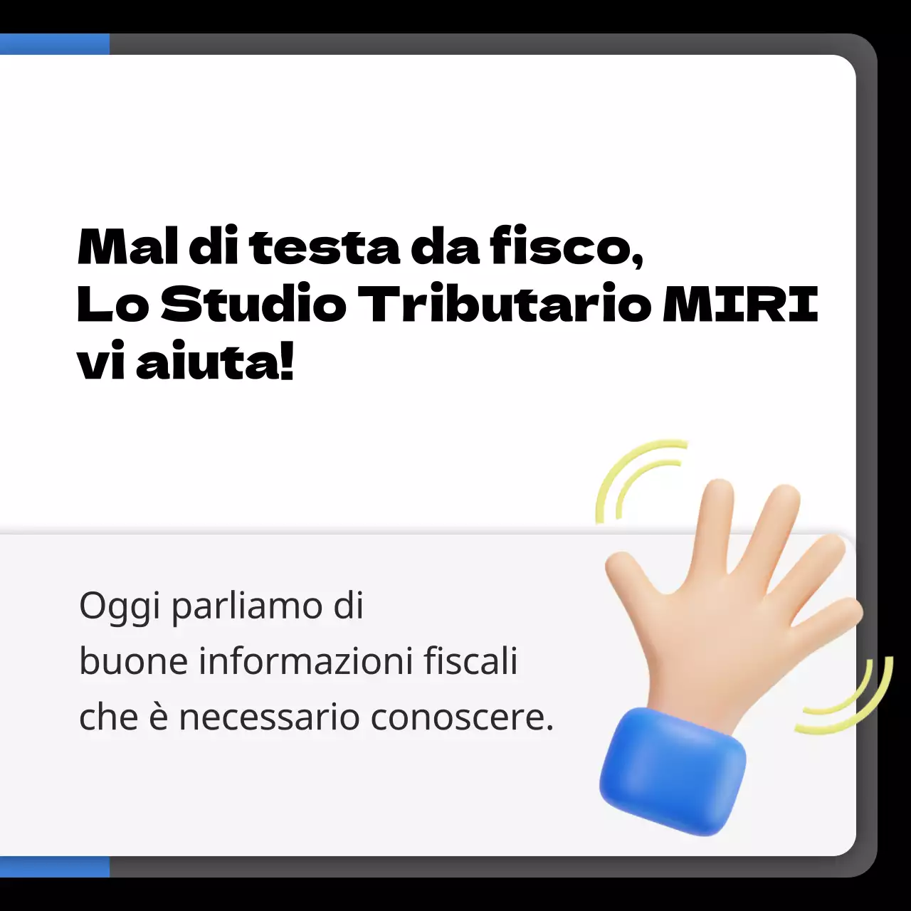 Contabilità fiscale evidenziata in nero e blu