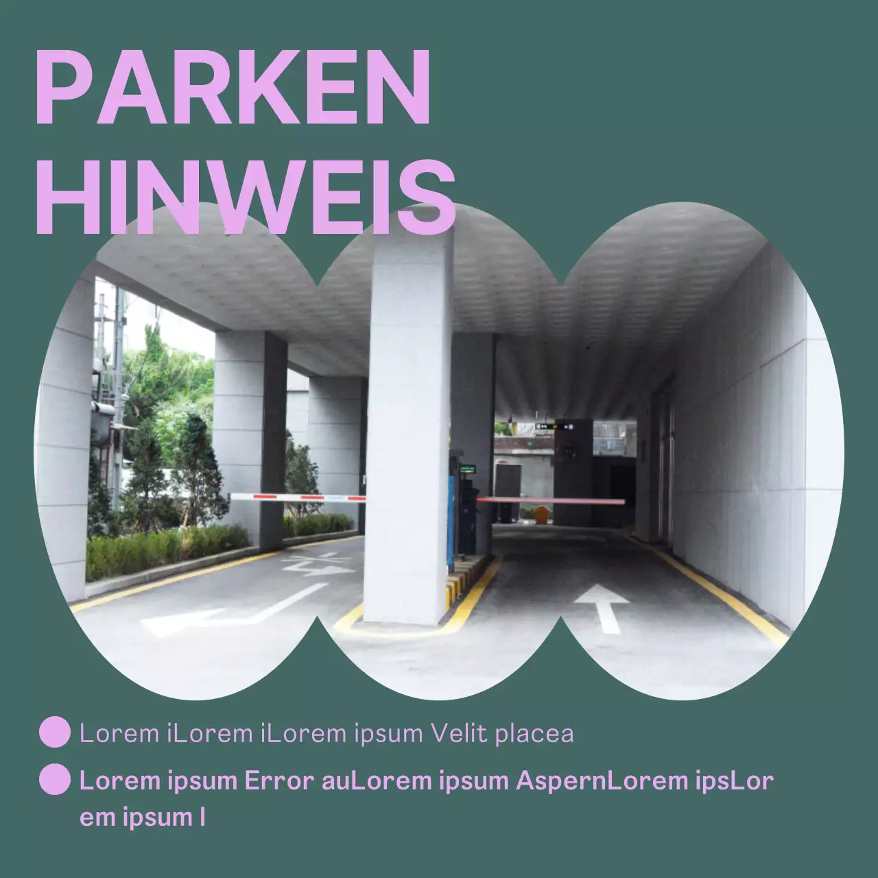 Schlichter Café-Aushang in Gelb und Braun