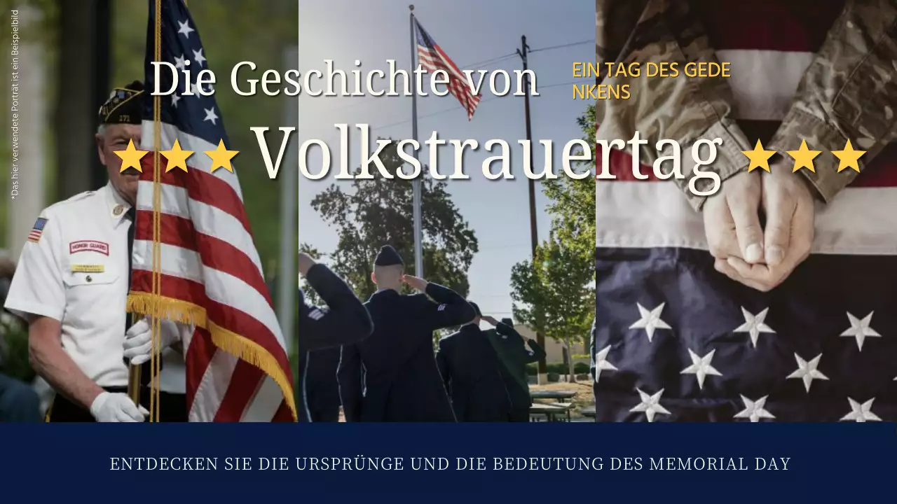 Einführung in die blau-weiße traditionelle Geschichte zum Gedenktag