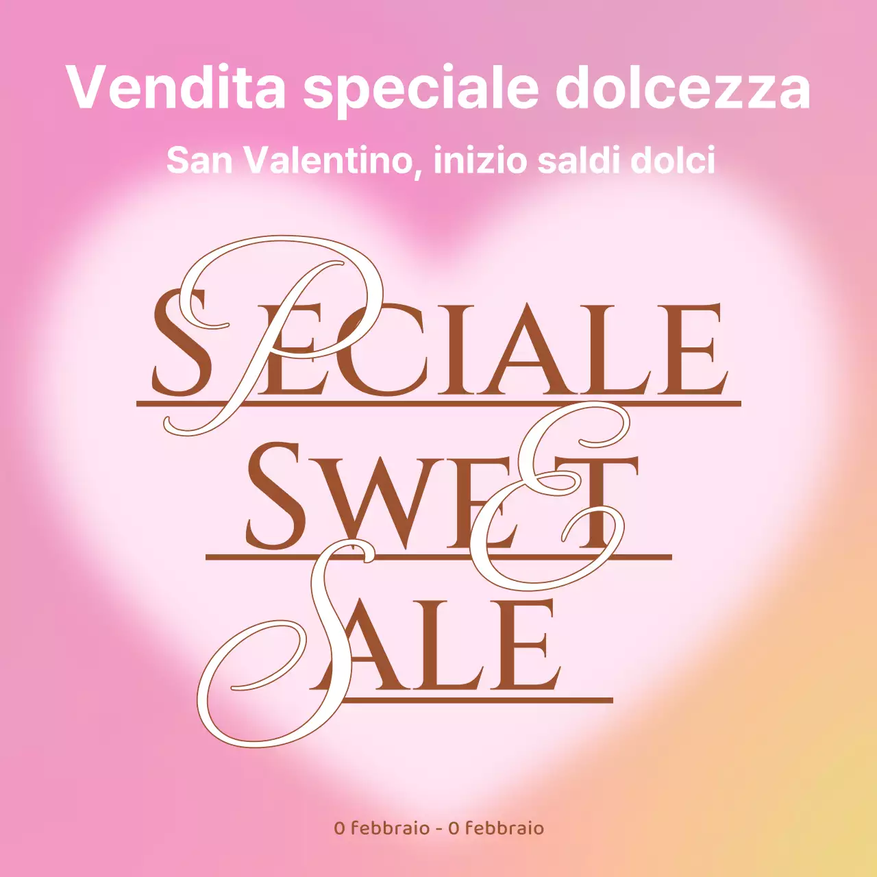 Promuovere una vendita rosa per San Valentino