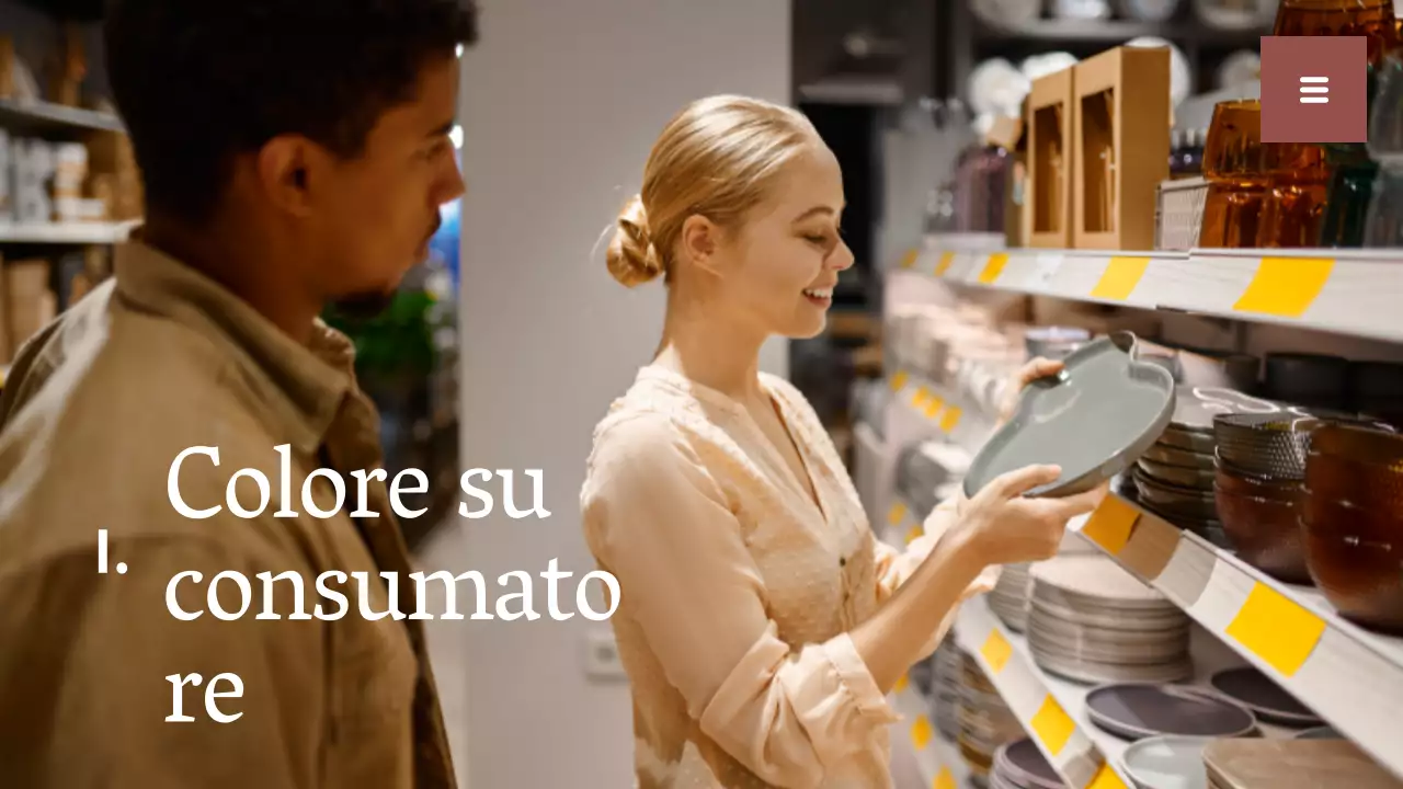 Rapporto sulle tendenze dei colori semplici beige e bianco Risorse