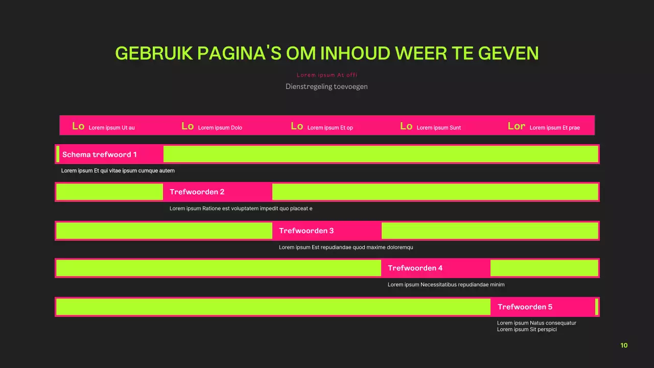 Een gids voor trendy projecten in neonkleuren