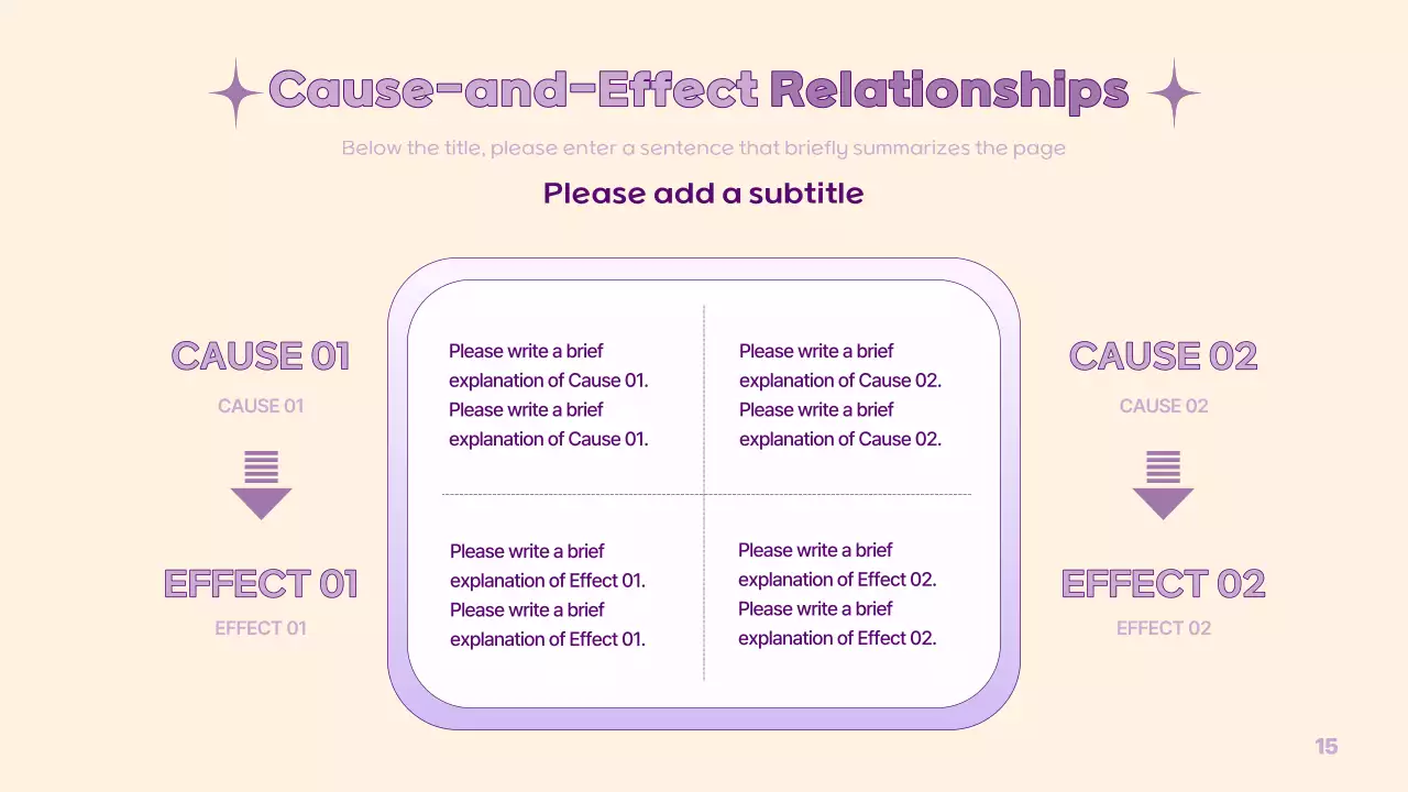 A simple PM presentation in yellow and purple