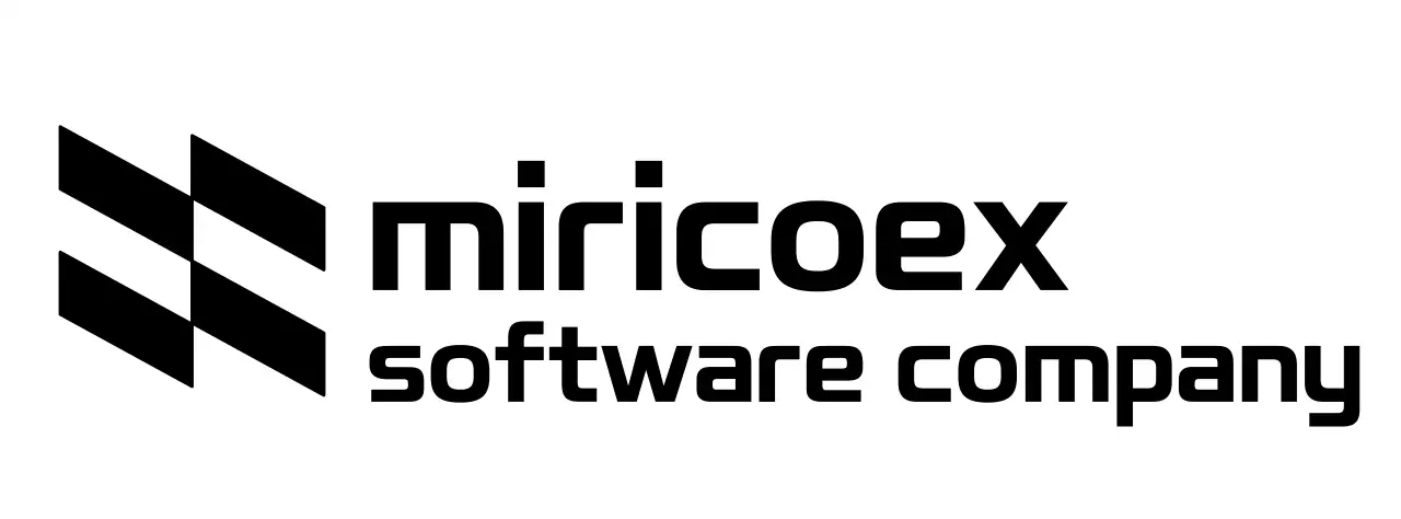 傾いた図形をコンセプトにした企業ロゴ