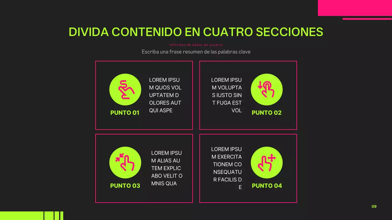 Guía de proyectos de moda en colores neón