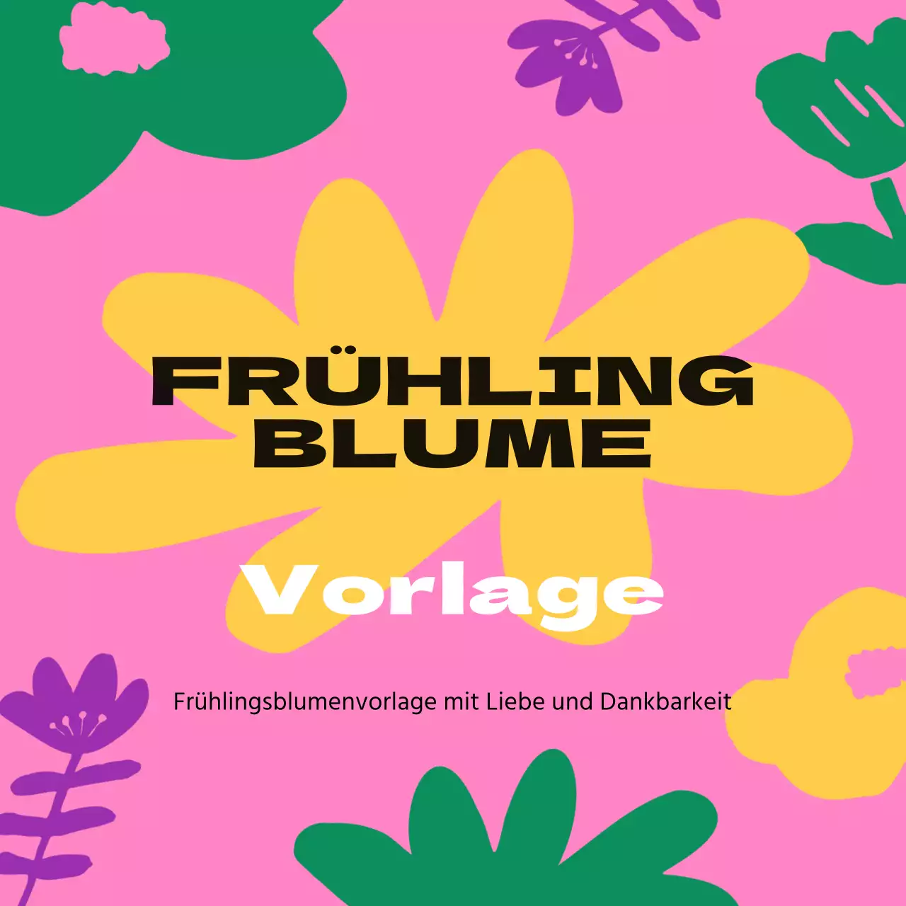 Ein Leitfaden für schöne Frühlingsblumen in Gelb und Rosa