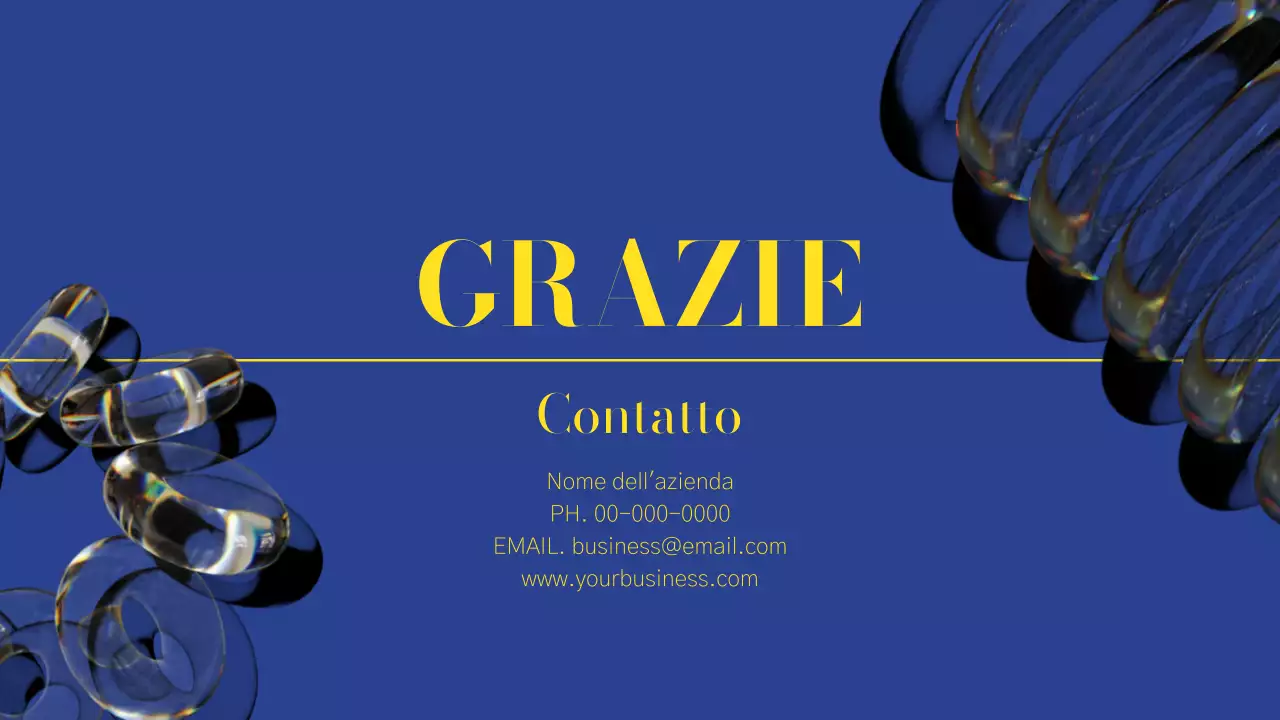 Rapporto sul profilo aziendale moderno verde e rosa