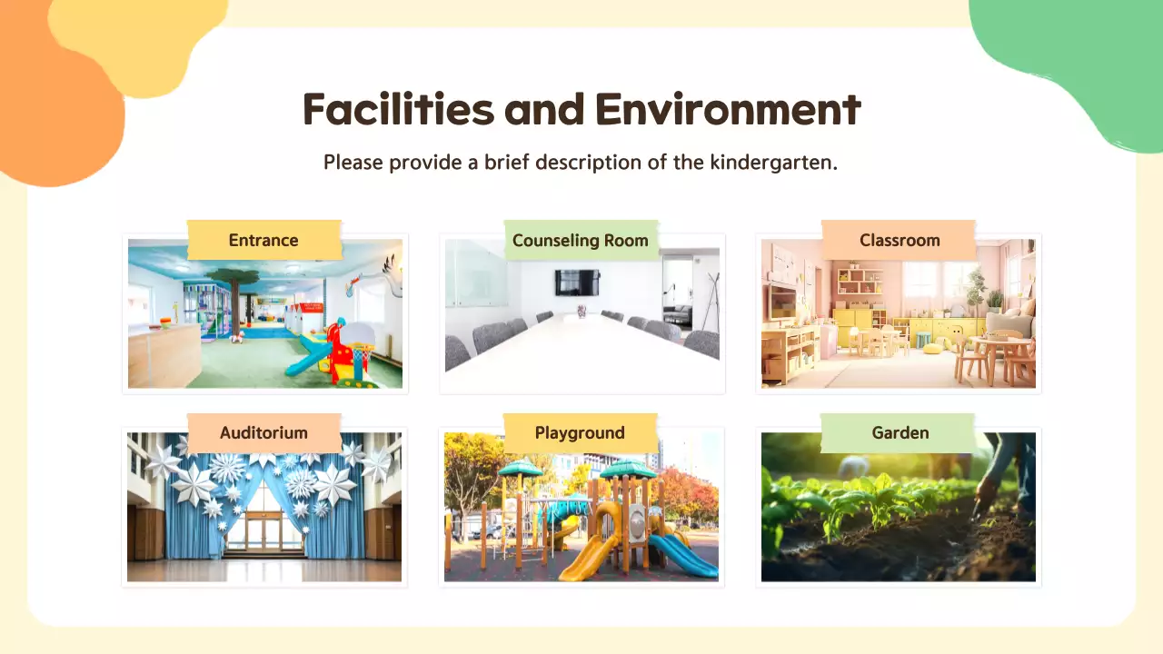 Beige Playful Kindergarten Guide Presentation