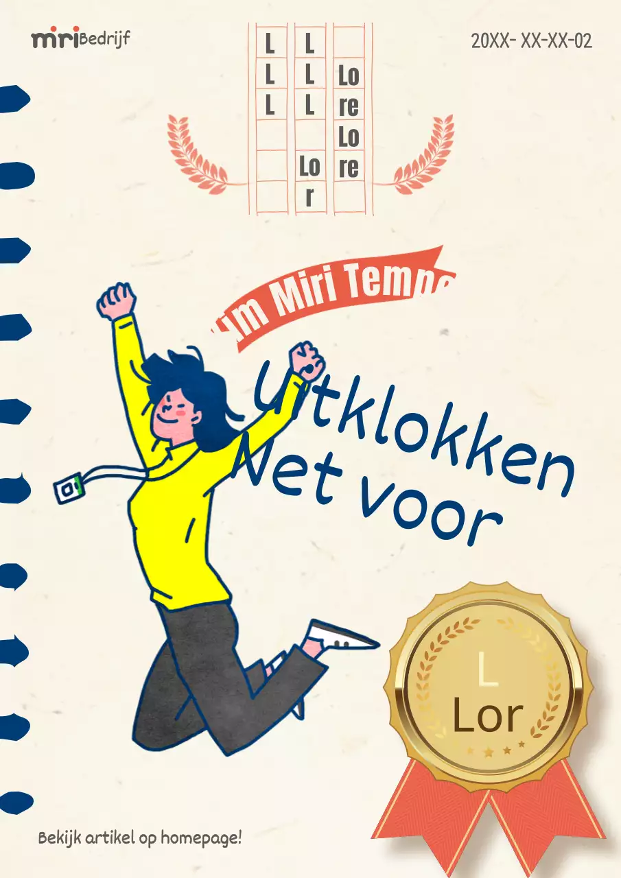 Bekendmaking van de winnaars van een eenvoudige wedstrijd met een ivoren achtergrond