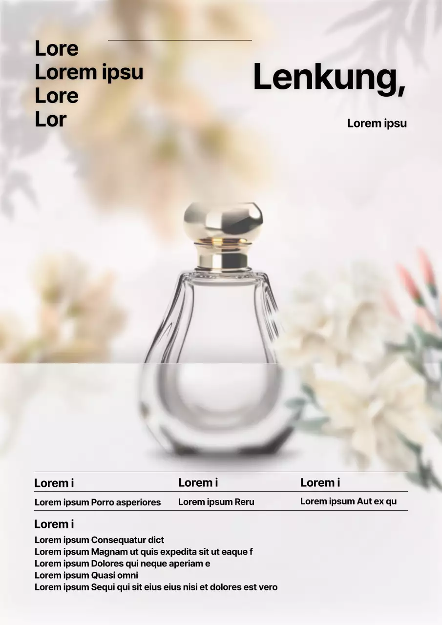 Stilvolle schwarz-weiße Ankündigung der Lenkungsakademie