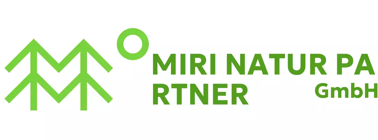 Naturschutz mit einfachen Baumillustrationen und grünen Farben