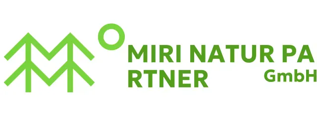 Naturschutz mit einfachen Baumillustrationen und grünen Farben