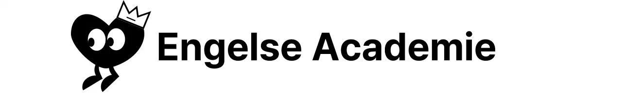 Een leuk concept Engelse taalacademie met hartkarakters