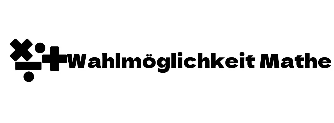 Mathe-Schule mit Mathe-Symbol Logo-Konzept