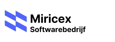 Bedrijfslogo met een schuine vorm concept