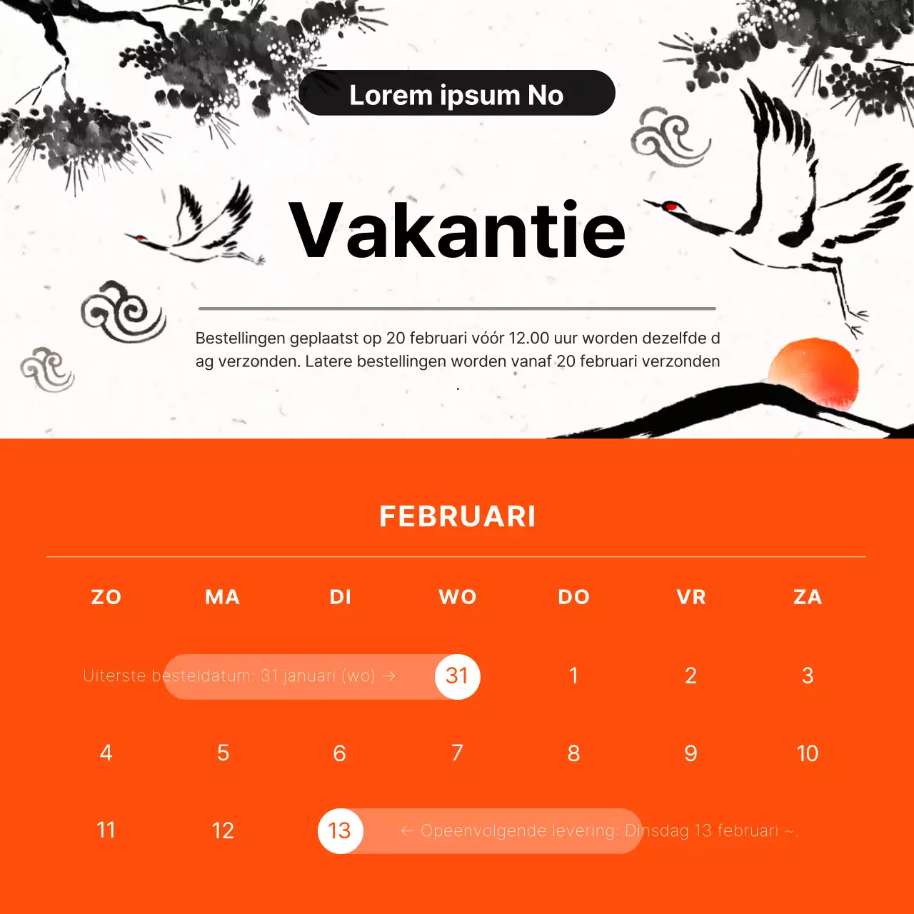 Een gids voor de traditionele oranje en witte feestdagen