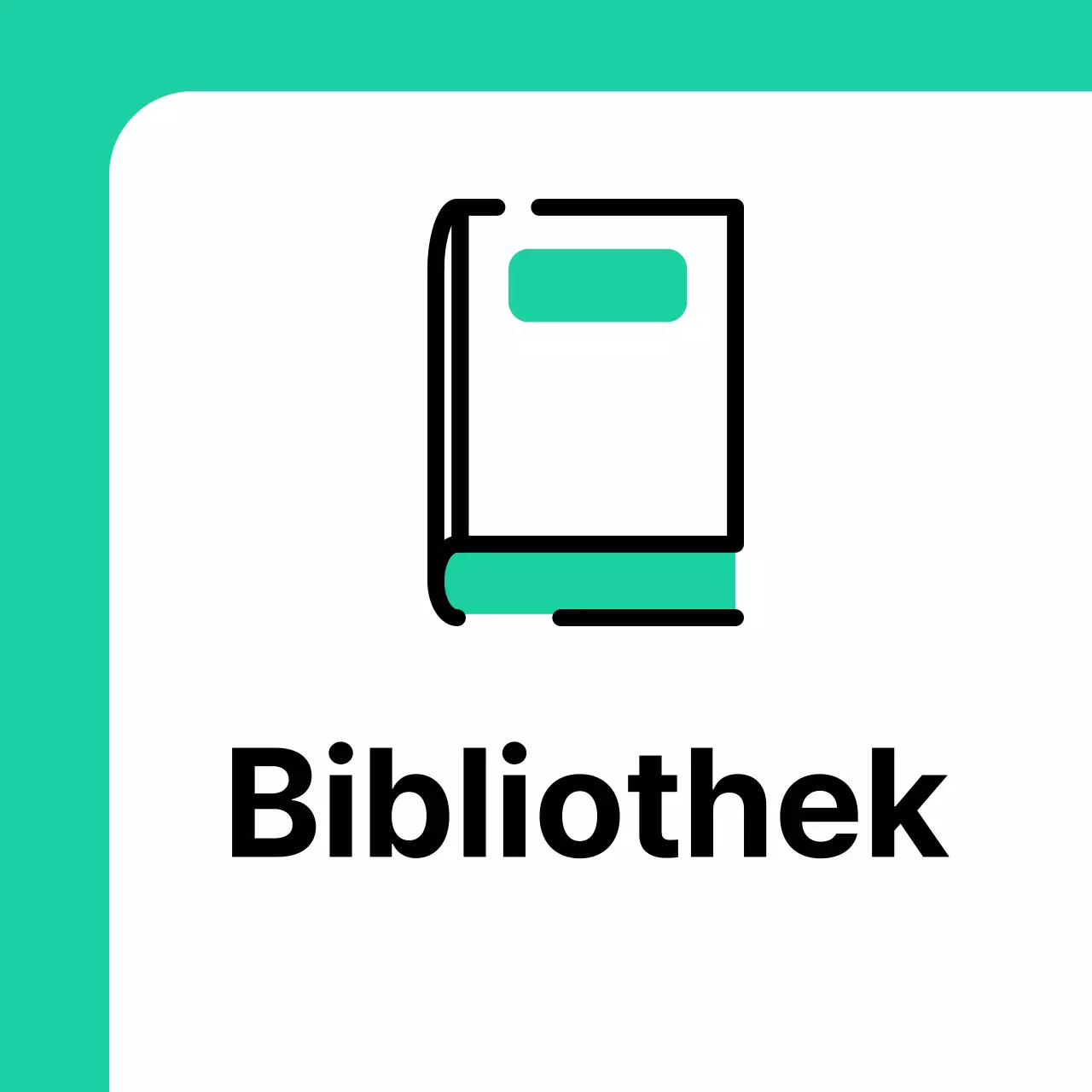 Führer zur Mint Green Book Library