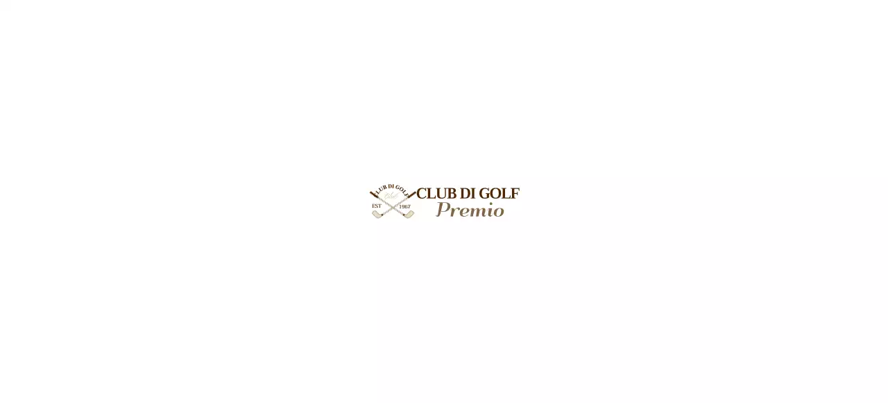 Mazze da golf con logo del golf club di colore marrone per un tocco di classe