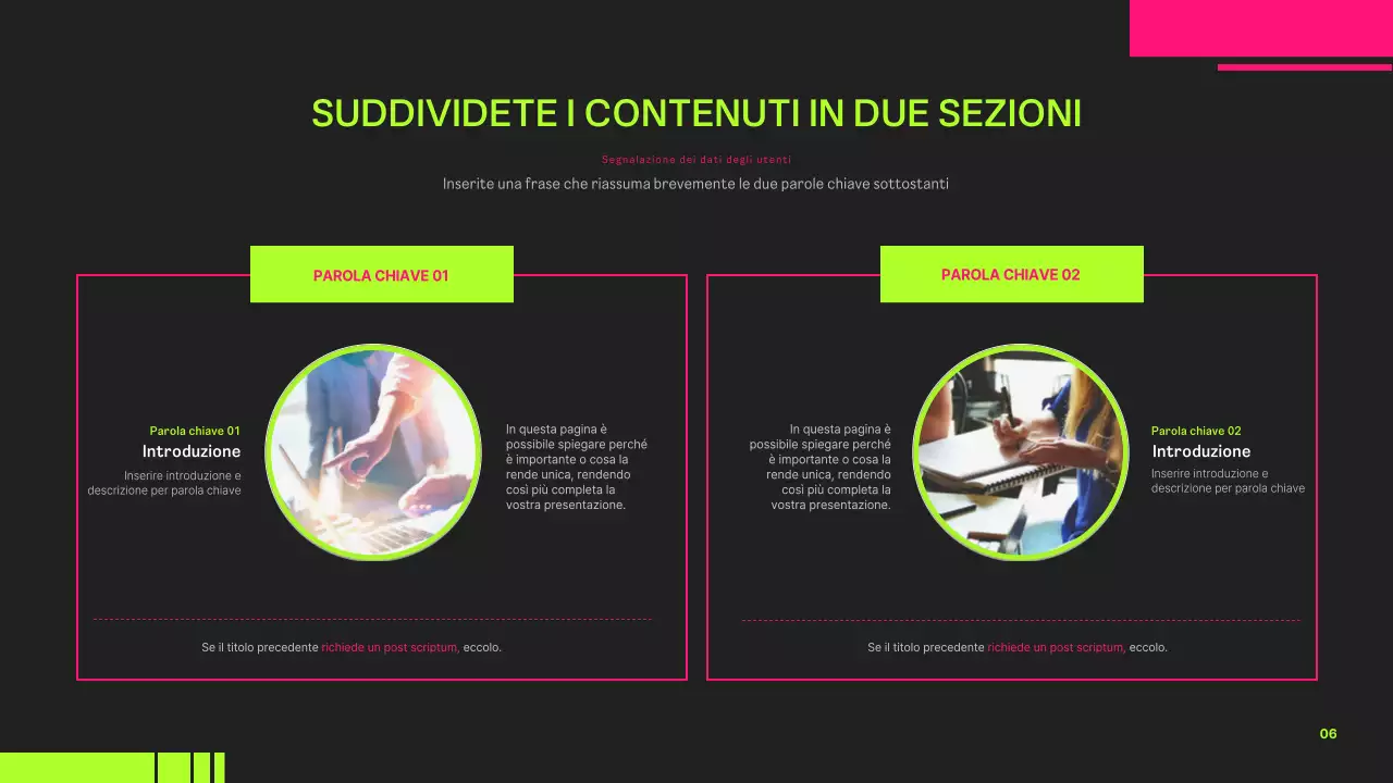 Una guida ai progetti di tendenza con i colori neon