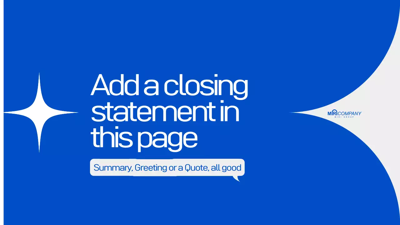 Modern business reports in blue