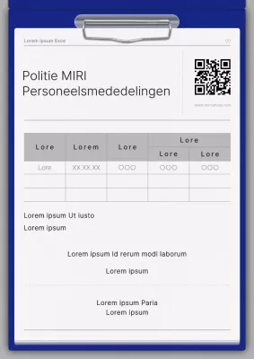 Een gids voor moderne openbare aankondigingen in blauw en zwart