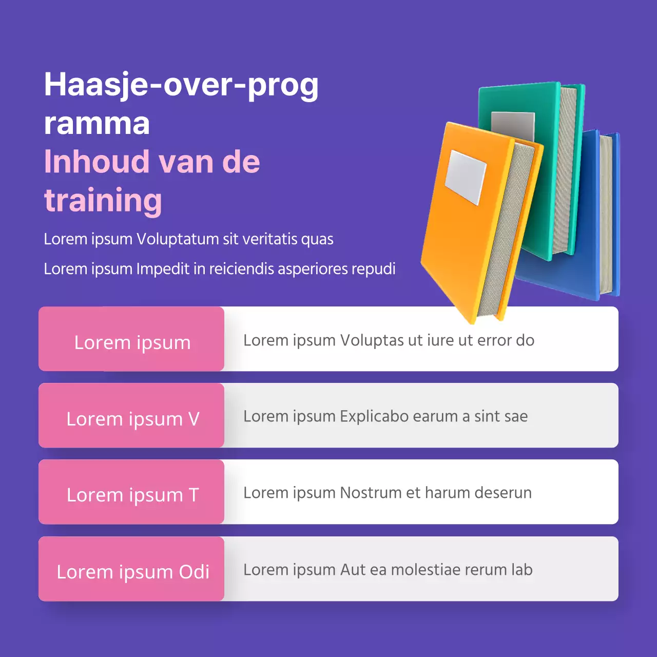 De roze en paarse trend van carrièreprogramma's voor vrouwen promoten