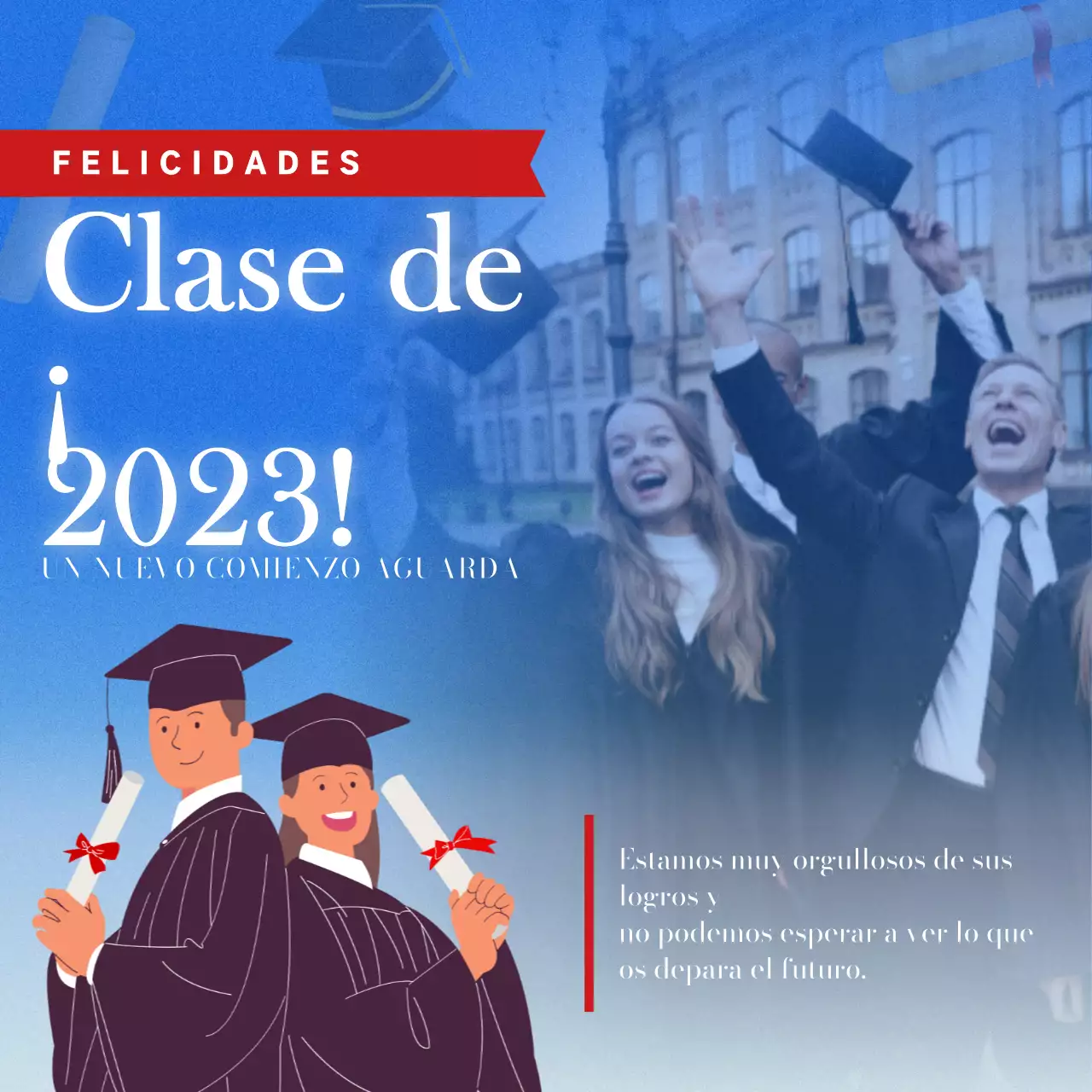 Anuncio de la temporada de graduación del Clásico Azul y Rojo