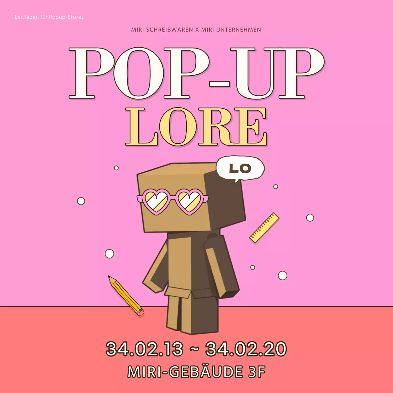 Ein Jahr im Leben des beige-gelben Marketings