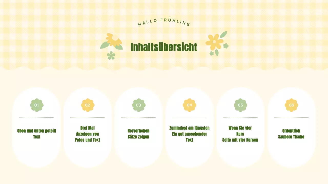 Planer mit gelbem und hübschem floralem Hintergrund