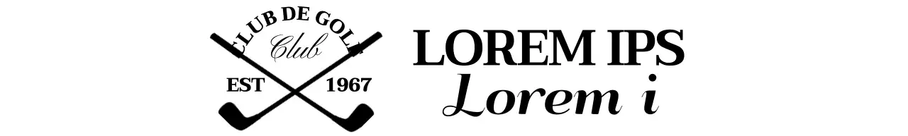 Palos de golf con el logotipo del club para un aspecto elegante