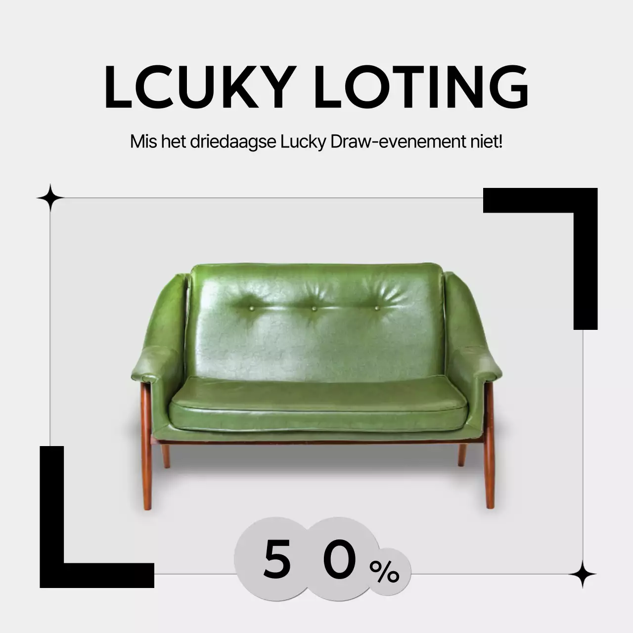 Zwart-wit minimalistisch interieur