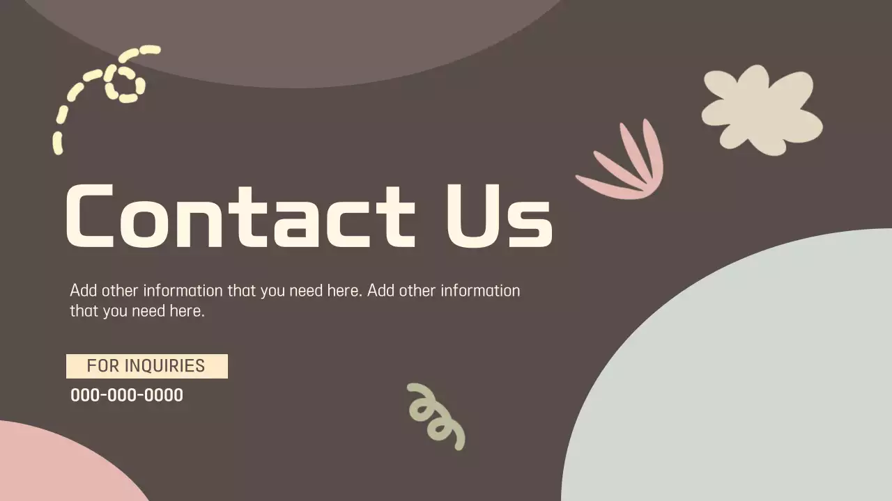 베이지색 심플 유치원 오리엔테이션 프레젠테이션