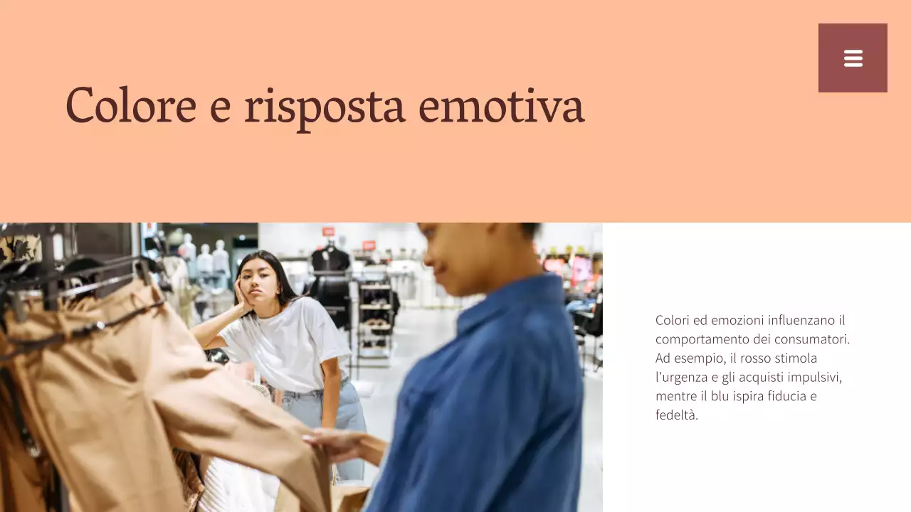 Rapporto sulle tendenze dei colori semplici beige e bianco Risorse
