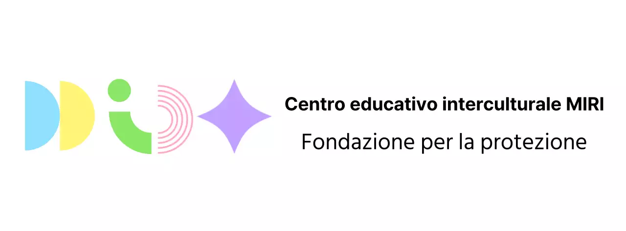 Logo di design del centro culturale in logo geometria
