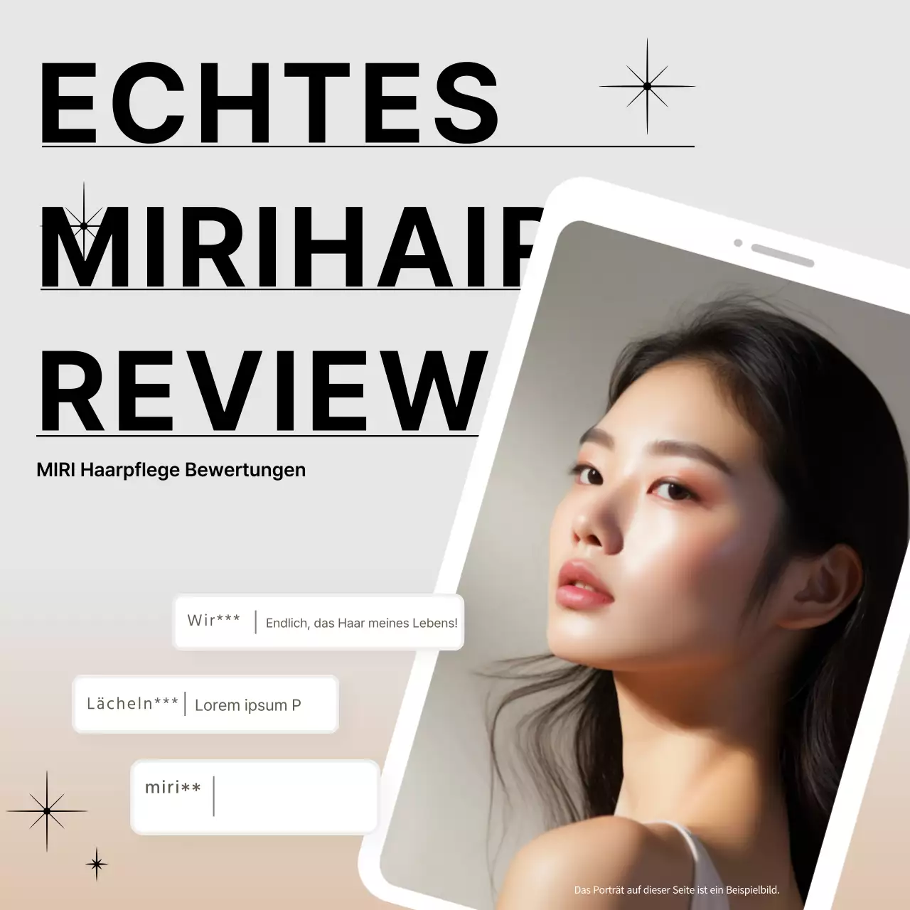 Förderung der Bewertung eines modernen Friseursalons in Grau und Orange